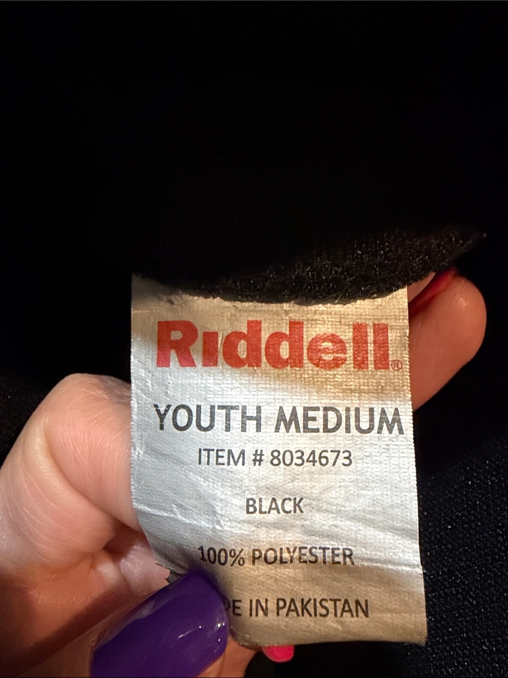 Riddell YMD Football padded pants- Black 2 pairs - Picture 2 of 2